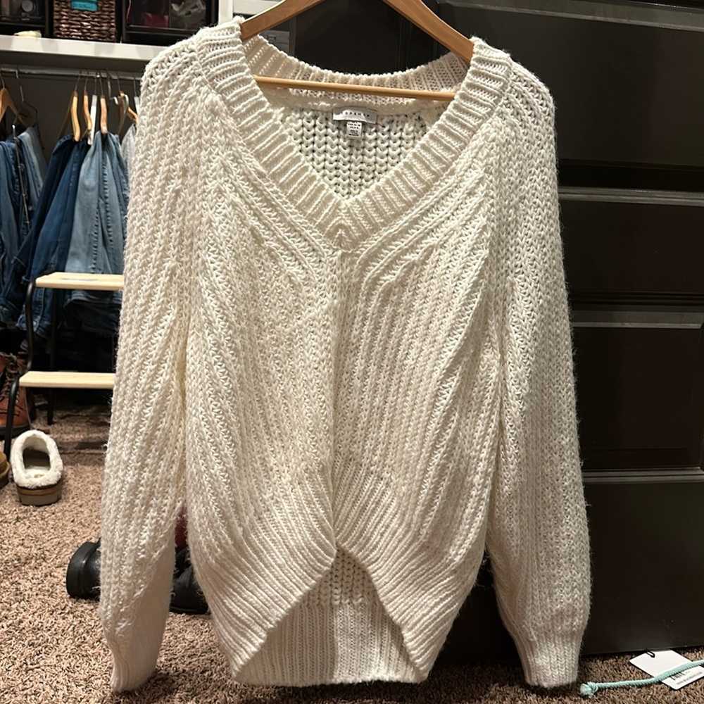 Women’s TopShop sweater, size small 4-6